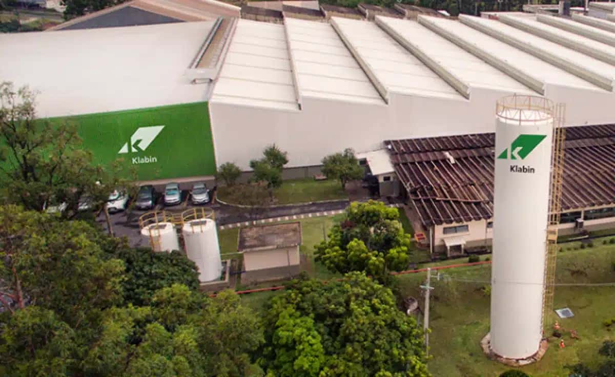 Planta da Klabin em Betim, Minas Gerais: assembleia de acionistas para deliberar sobre o novo acordo foi convocada para até 15 de dezembro