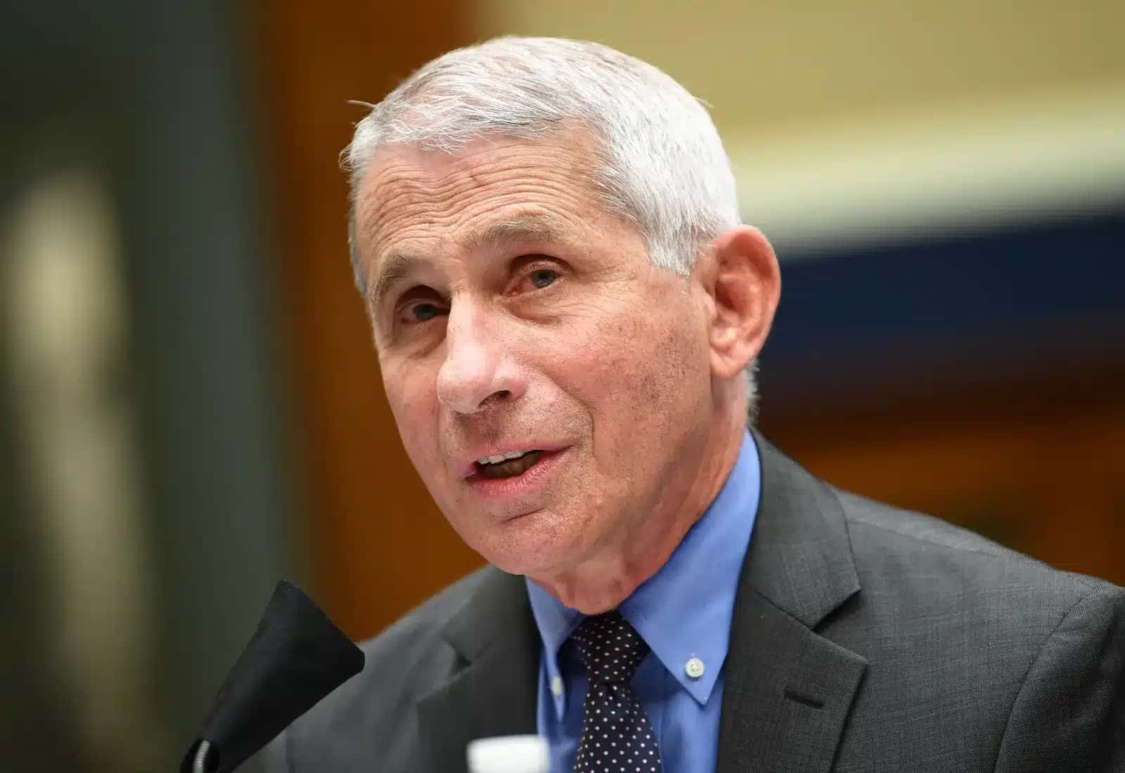 O diretor do Instituto Nacional de Alergia e Doenças Infecciosas (NAID), Dr. Anthony Fauci