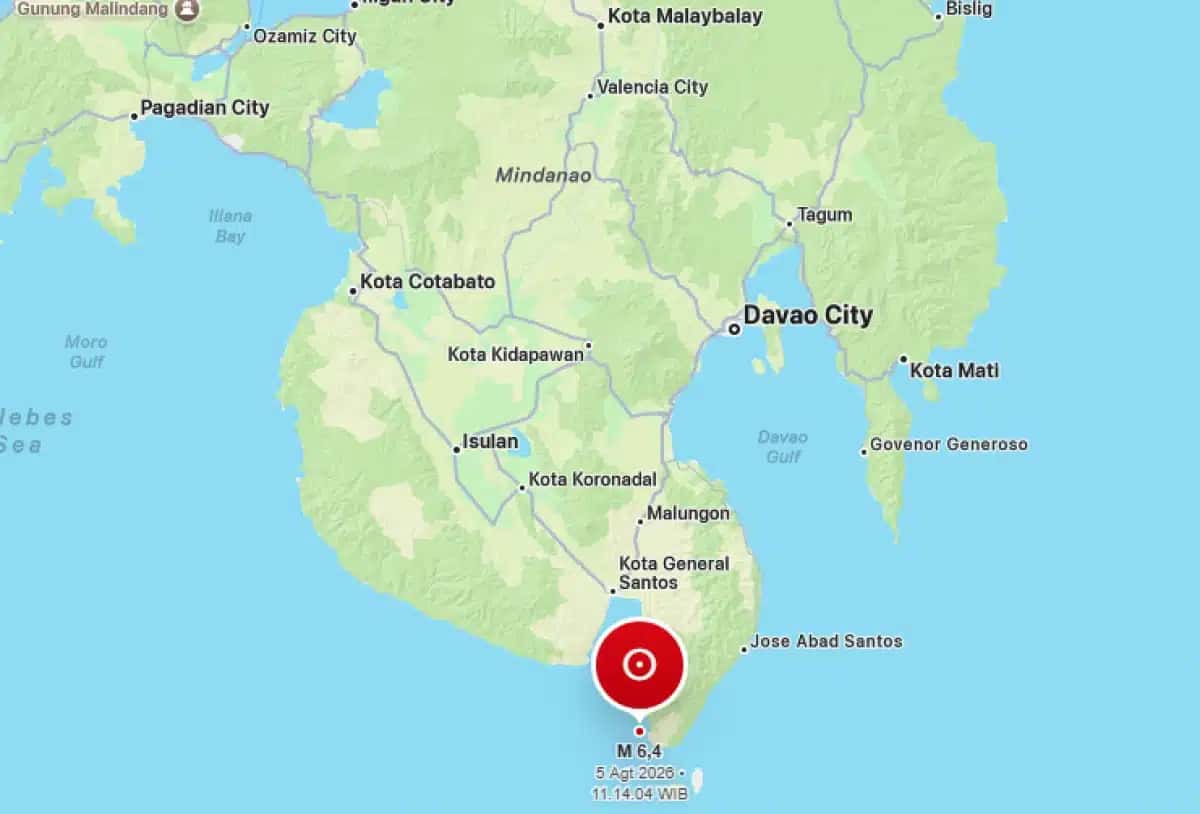 Um terremoto de magnitude 6,3 atingiu Mindanao, nas Filipinas