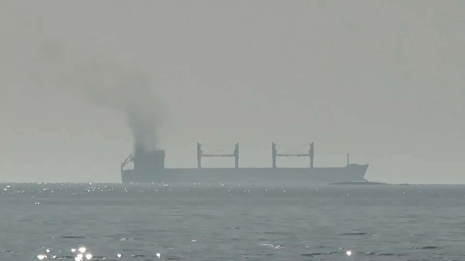 Navios com carga militar são atacados pela Rússia no Mar Negro