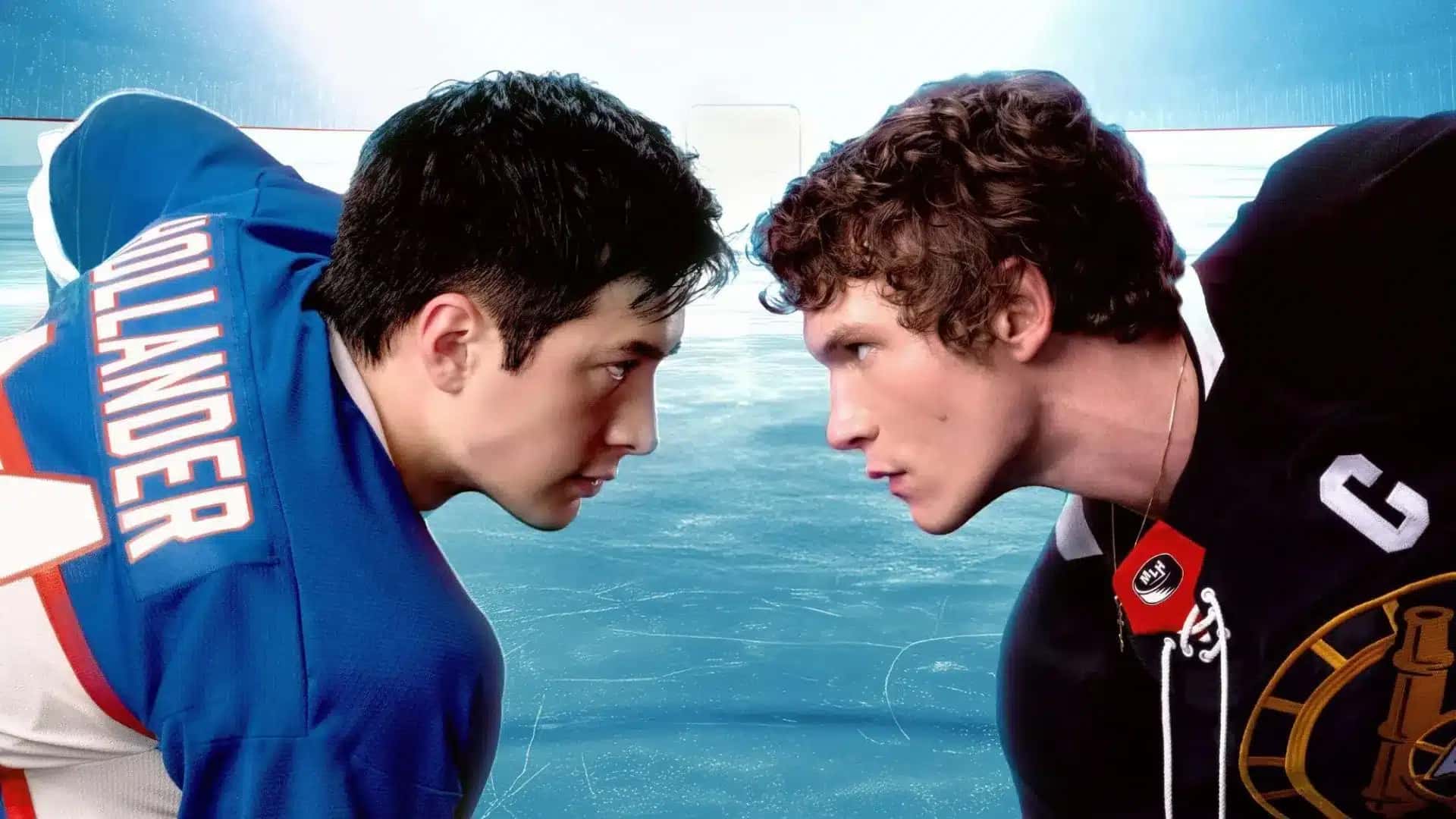 Pôster oficial de “Heated Rivalry”