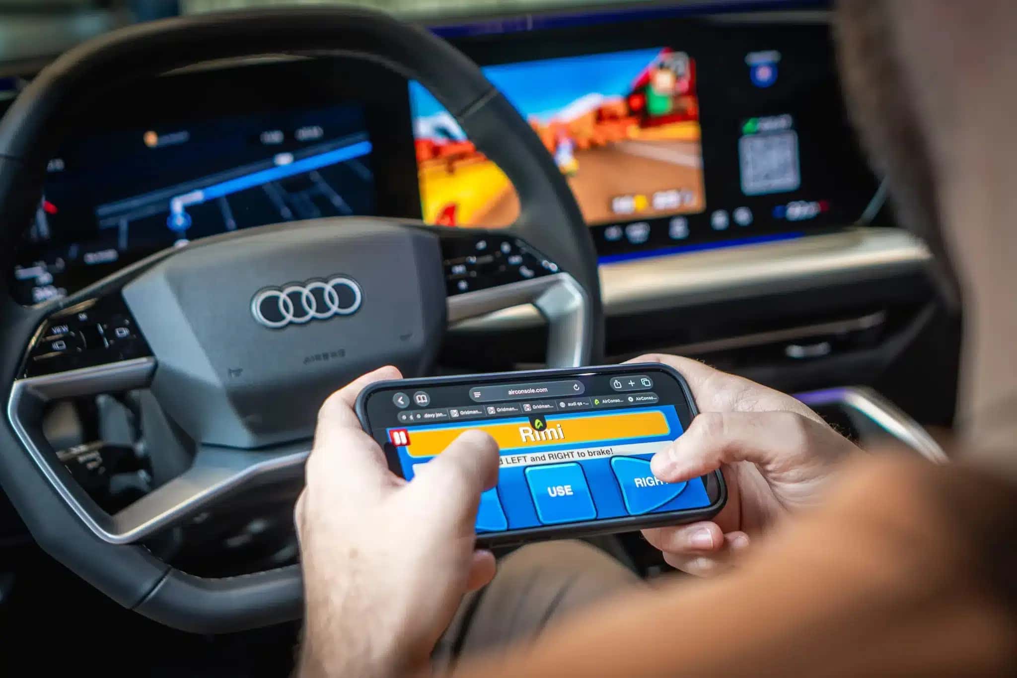 Demonstração do Audi Connect