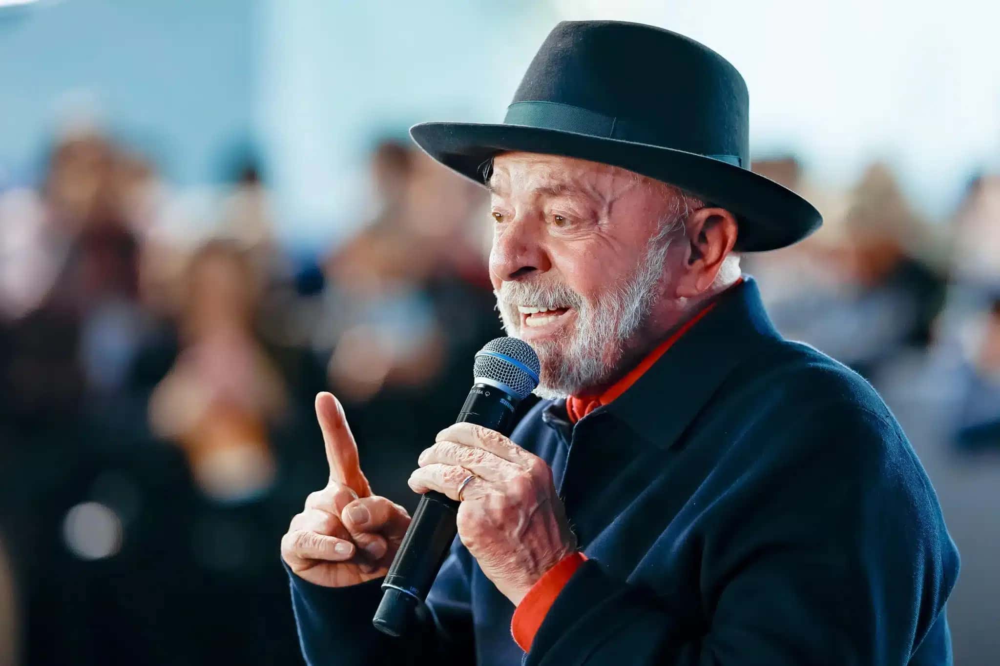 O presidente Lula (PT)