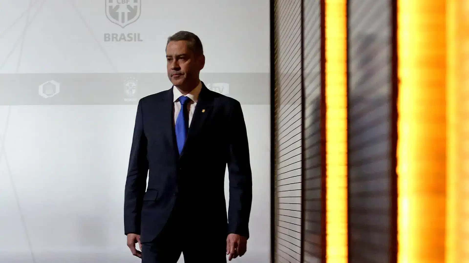 Presidente da CBF, Rogério Caboclo