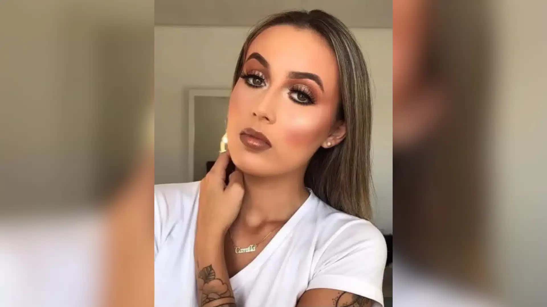 Camilla Lopes Fruck, de 25 anos, estava em um veículo com amigos, quando foi atingida na cabeça e morreu após ser socorrida