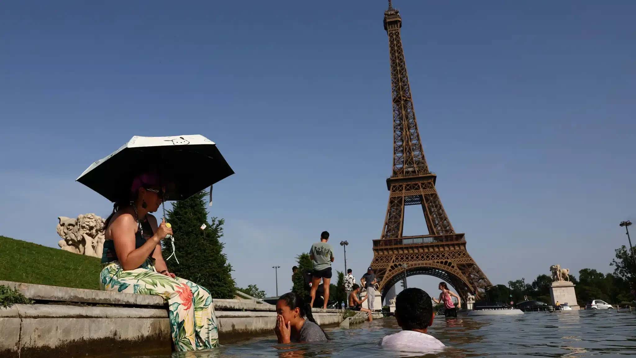 Onda de calor atinge a França