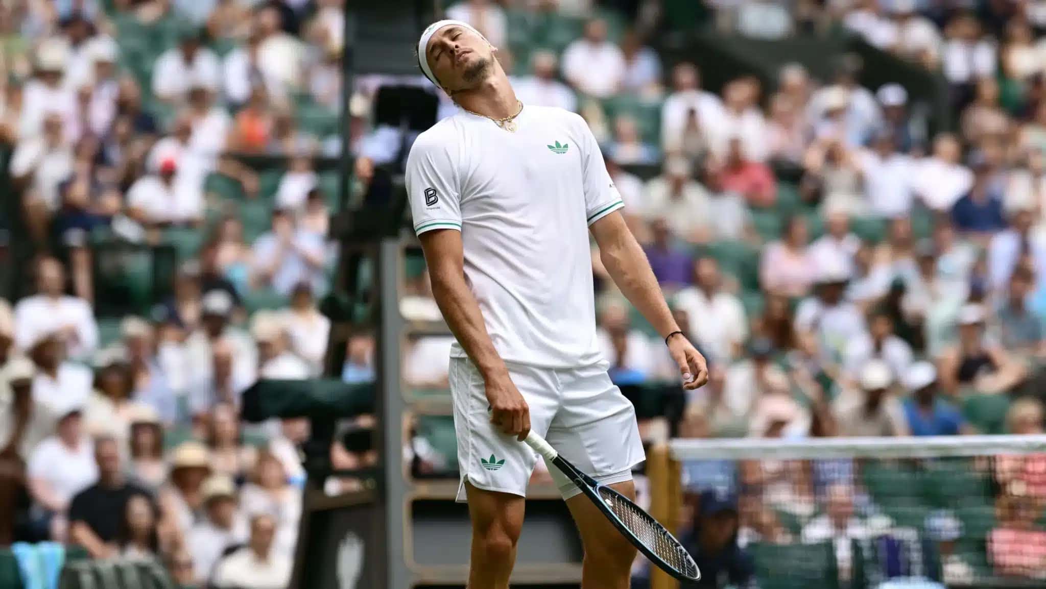 Alexander Zverev caiu na estreia de Wimbledon para Arthur Rinderknech