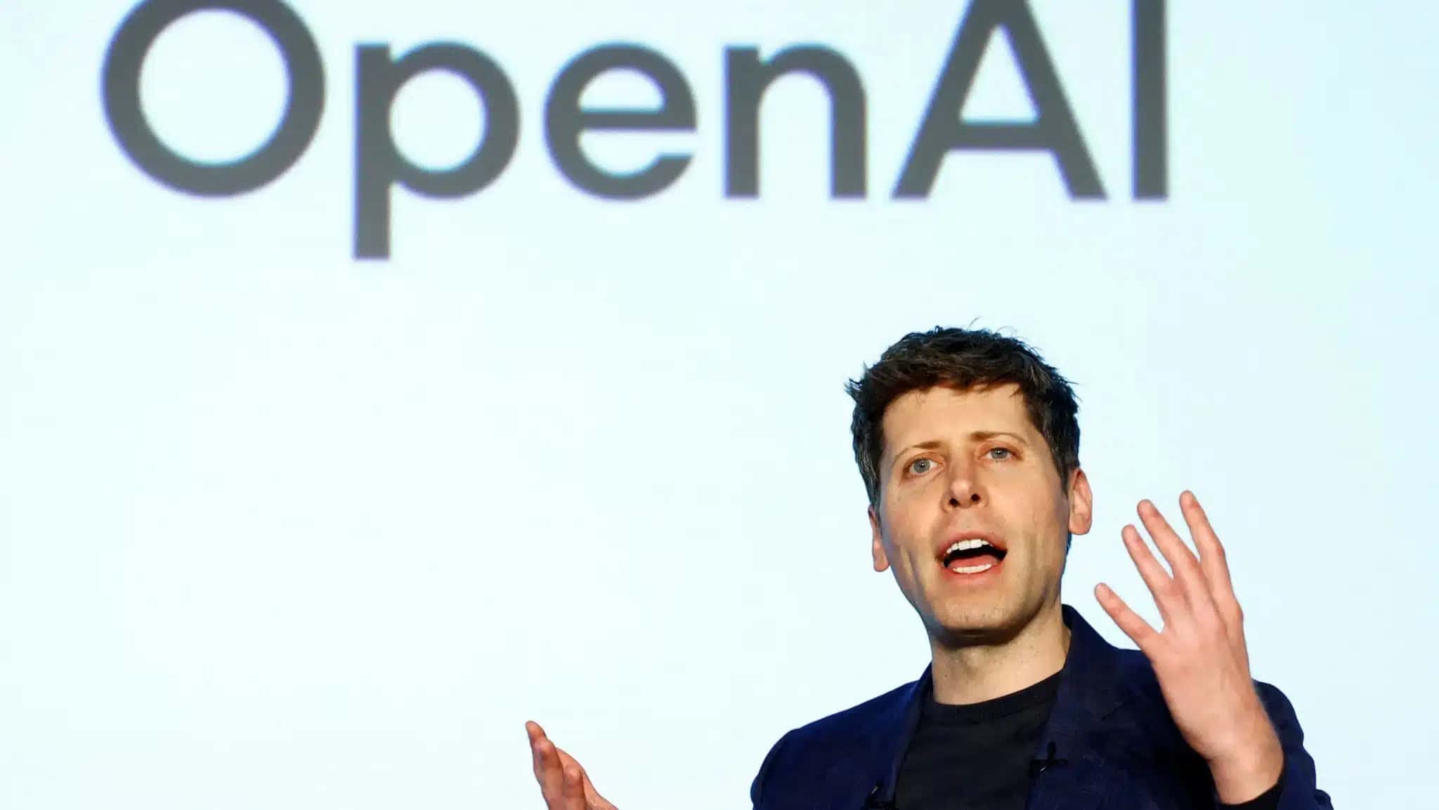 Sam Altman, CEO da OpenAI, durante um evento em Tóquio, Japão, em 3 de fevereiro de 2025