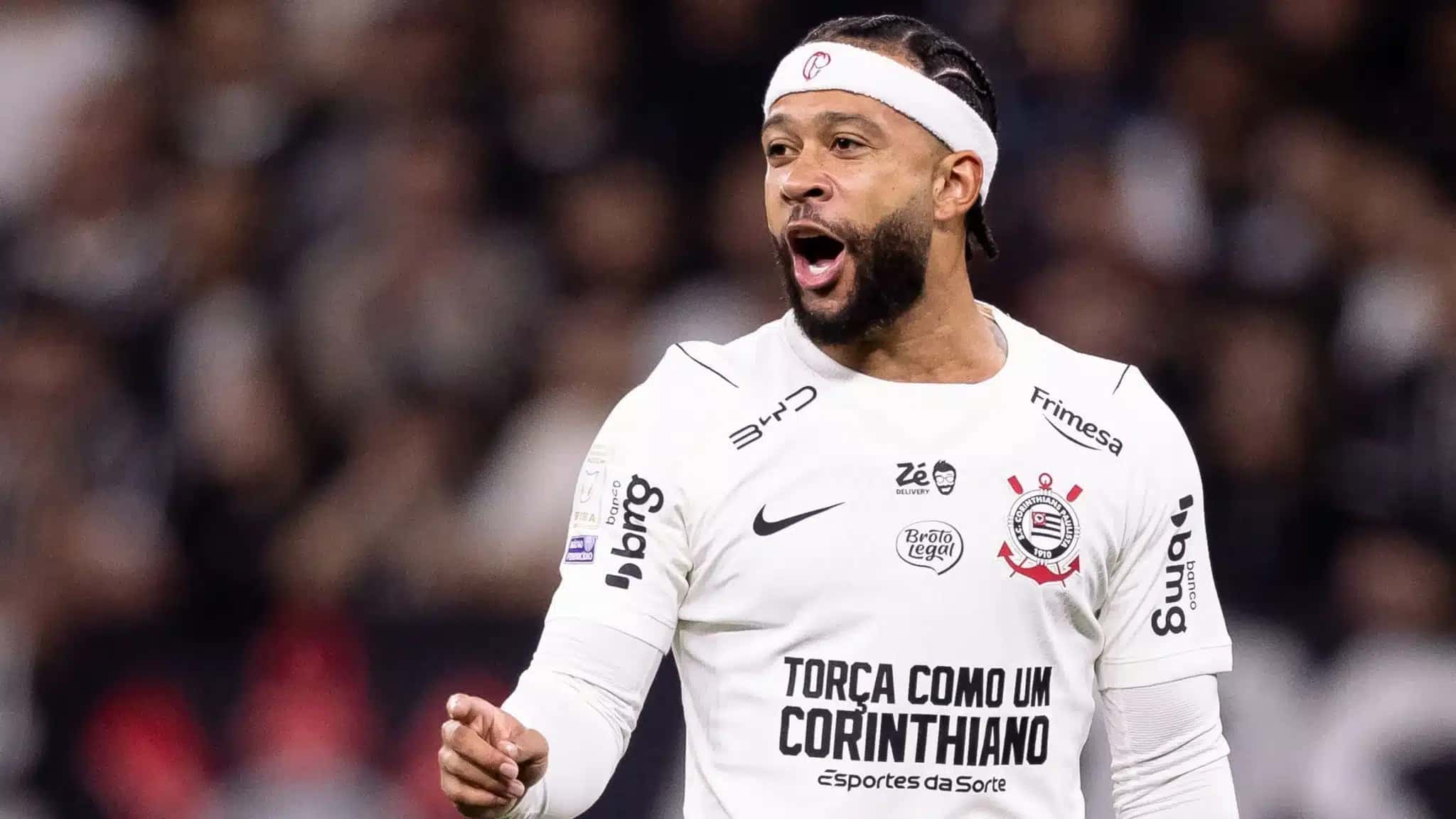 Memphis Depay, camisa 10 do Corinthians