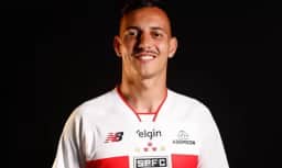 São Paulo anuncia a contratação do lateral-esquerdo Iago Borduchi por empréstimo do Bahia até o fim