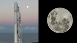 Foguete Falcon 9 da SpaceX colidirá com a Lua a quase 8.750 kmh na quarta (5)