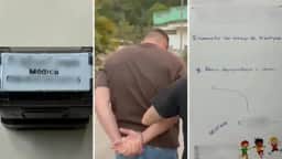 Polícia prende homem que se passava por médico e atendia criança com tumor em Nova Iguaçu