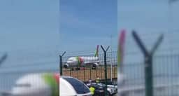 Voo da TAP de Lisboa para Curitiba retorna após despressurização na cabine durante a viagem