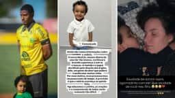 Filho do jogador Gustavo Simões morre e pais autorizam doação de órgãos em gesto de solidariedade